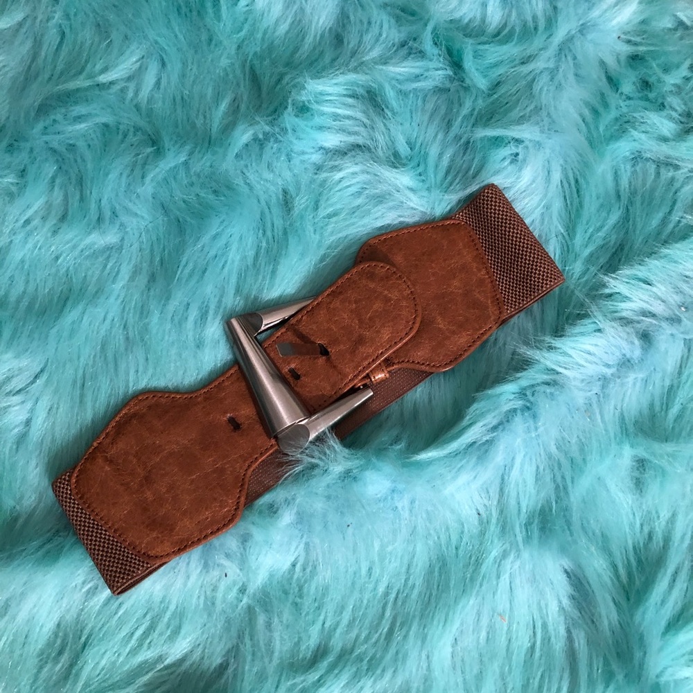 Big Brown Buckle Belt